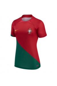 Portugal Voetbaltruitje Thuis tenue Dames WK 2022 Korte Mouw